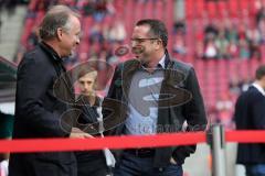 1. Bundesliga - Fußball - 1. FC Köln - FC Ingolstadt 04 - rechts Cheftrainer Markus Kauczinski (FCI)