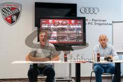 3. Liga - Fußball - FC Ingolstadt 04 - Vorstellung neuer Geschäftsführer Manuel Sternisa Dr. Martin Wagener (FCI)