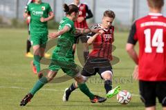 Regionaliga Bayern - FC Ingolstadt II - FC Augsburg II - Räuber Ludwig #15 rot Ingolstadt - Foto: Jürgen Meyer