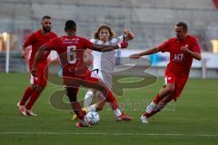 Toto Pokal - Saison 2022/2023 - FC Ingolstadt 04 - Türkspor Augsburg - Tim Civeja (Nr.8 - FCI) -  Foto: Meyer Jürgen