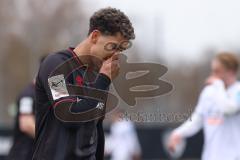 3. Liga - Testspiel - Saison 2025/26 - FC Ingolstadt 04 - SSV 1846 Ulm - enttäuscht - Yann Sturm (Nr.7 - FCI) - Foto: Meyer Jürgen