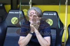 3. Fußball-Liga - Saison 2022/2023 - Borussia Dortmund II - FC Ingolstadt 04 - Dietmar Beiersdorfer Geschäftsführer Sport und Kommunikation (FCI) - Foto: Meyer Jürgen