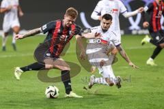 3. Liga; FC Ingolstadt 04 - VfL Osnabrück; Sebastian Grönning (11, FCI) Zweikampf Kampf um den Ball