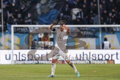 3. Liga; SV Waldhof Mannheim - FC Ingolstadt 04 - Tor Jubel Treffer Ausgleich 1:1, Pascal Testroet (37, FCI)