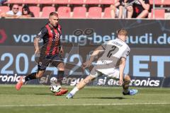 3. Liga; FC Ingolstadt 04 - Rot-Weiss Essen; Max Dittgen (10, FCI) Eitschberger Julian (2 RWE)