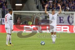 3. Liga; Erzgebirge Aue - FC Ingolstadt 04; Simon Lorenz (32, FCI) Leon Guwara (6, FCI) Freistoß