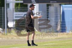 Bayernliga Nord - Saison 2023/2024 - FC Ingolstadt 04 - Würzburger FV 04 - Cheftrainer Thomas Karg (FCI U21) - Foto: Meyer Jürgen