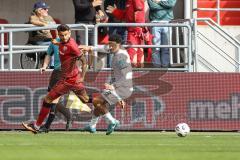 3. Liga; FC Ingolstadt 04 - SSV Ulm; Fredrik Carlsen (8, FCI) David Jonas (15 Ulm)