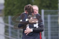 2. Bundesliga Frauen - Saison 2025/26 - FC Ingolstadt 04 Frauen - VFB Stuttgart  - Felix Lara(Nr.13 - FC Ingolstadt Frauen I) mit dem 1:0 Führungstreffer - jubel - - Nina Penzkofer (Nr.29 - FC Ingolstadt Frauen I) - Foto: Meyer Jürgen