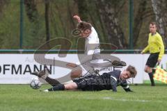Bezirksliga - Saison 2023/24 - TSV Rohrbach - TSV Gaimersheim -  - Nico von Swiontek Brezinski (Nr.17 - Gaimersheim) - Kilian Thunig schwarz Rohrbach - Foto: Meyer Jürgen