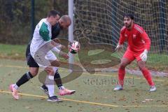 Kreisklasse - Saison 2025/26- TSV Ingolstadt Nord - SV Lippertshofen - Florian Donaubauer weiss Lippertshofen - Kerim Durmus schwarz Ing Nord  - Berkan Demiral Torwart Ing Nord - Foto: Meyer Jürgen