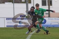 Kreisklasse - Saison 2025/26- TSV Etting - TSV Lenting - Arnold Azeem blau Etting - Stefan Hofmeier grün Lenting - Foto: Meyer Jürgen