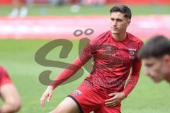 3. Liga; FC Ingolstadt 04 - SV Waldhof Mannheim; vor dem Spiel Emre Gül (5, FCI)