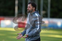 Totopokal- Saison 2023/2024 - SV Manching  - VFB Eichstätt - Dominic Rühl Trainer Eichstätt - Foto: Meyer Jürgen