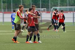 A-Junioren Bayernliga U19 - FC Ingolstadt 04 - FC Deisenhofen - Darius Jalinous jubelt - Foto: Adalbert Michalik