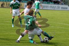 FC Gerolfing - SV Erlbach - Huber Stefan (grün Gerolfing) - Foto: Jürgen Meyer