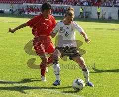 Frauen Fußball - Deutschland - Nordkorea 2:0 - Simone Laudehr
