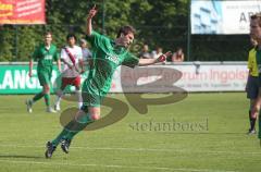 FC Gerolfing - TSV 1880 Wasserburg 5:2 - Thomas Meyer erzielt das 2. Tor Jubel