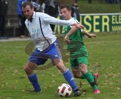 SV Manching - TSV Oberhaunstadt - links Andreas Eichiner wird von Andreas Eichiner verfolgt