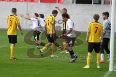 Relegation - TSV Lichtenau - TSV Altmannstein - 1:2 - Daniel Wurfbaum erzielt den Siegtreffer zum 2:1 für Lichtenau Jubel Tor