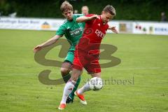 Landesliga - FC Gerolfing - SV Mering - Schneider Steffen (grün Gerolfing) - Foto: Jürgen Meyer