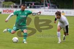 Landesliga Südwest - FC Gerolfing - SpVgg Kaufbeuren 1:2 - Mario Chiaradia flankt