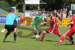 Kreisklasse - SV Manching II - TSV Hohenwart - Matthias Reichel zieht ab, leider daneben