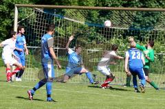 Kreisliga - TSV Ober/Unterhaunstadt - TSV Wolnzach - 2:1 Führungstreffer für Wolnzach - Foto: Jürgen Meyer