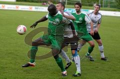 Landesliga - SV Manching - FC Gerolfing  - Hogmeni Wohayo (grün Manching) - Foto: Jürgen Meyer