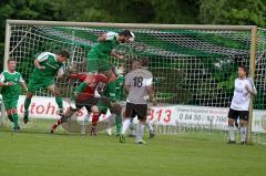 Landesliga - SV Manching - FC Gerolfing  - Dmitrovic Aleksander (grün Manching) - Foto: Jürgen Meyer