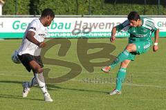 Verbandspokal - FC Gerolfing - BC Aichach - Benjamin Anikin zieht ab