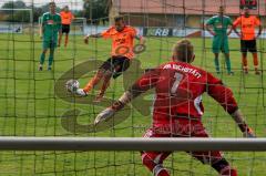 VFB Friedrichshofen - VFB Eichstätt II - Blabl Bastian per Elfmeter zum Anschlusstreffer zum 1:2 - Foto: Jürgen Meyer