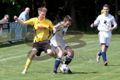 Kreisklasse - TSV Lichtenau - TV Münchsmünster - Mattes Stefan (#10 gelb Lichtenau) - Steinlechner Sebastian (#4 Münchsmünster) - Foto: Jürgen Meyer