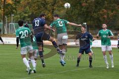 Landesliga Südost 2015/2016 - SV Manching - TuS Holzkirchen - Ecke Kopfball 13 Aleksander Dmitrovic (SV) und 8 Marko Maric (TuS)