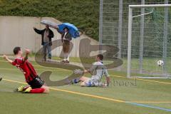 Kreisliga - TSV Gaimersheim - TSV Baar Ebenhausen -  Rindlbacher Michael rot Ebenhausen zum 2:2 Ausgleichstreffer - Jakob Tobias Torwart Gaimersheim - Foto: Jürgen Meyer