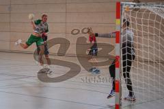 Handball - Bezirksliga - Saison 2026/27 - HC Donau/Paar - TSV Gaimersheim - Bleicher Michael TW HC Donau/Paar - Vierthaler Lucas grün Gaimersheim -  Foto: Meyer Jürgen