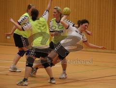 Damen Handball - TSV Gaimersheim - TSV Wartenberg - Seraphina Risch kommt durch und wirft ein Tor