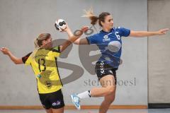 HG Ingolstadt Damen Handball Molten-CUP - 
TSV Ottobeuren - rechts Vanessa von Frankenberg (6), links Merditaj, Ardiana (13)