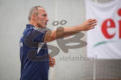 HG Ingolstadt Damen Handball Molten-CUP - 
TSV Ottobeuren - Trainer Peter Geier Ansprache