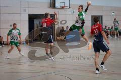 Handball - Bezirksliga - Saison 2026/27 - HC Donau/Paar - TSV Gaimersheim - Haye Jonas grün Gaimersheim  - Schroll Michael HC Donau/Paar  -  Foto: Meyer Jürgen