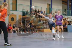 Bezirksoberliga Frauen- Saison 2026/27 - HC Donau/Paar- SpVgg Altenerding - Kranich Julia weiss HC Donau/Paar - ObermairHanna TW Altenerding - Foto: Meyer Jürgen