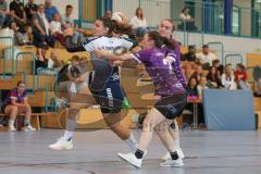 Bezirksoberliga Frauen- Saison 2026/27 - HC Donau/Paar- SpVgg Altenerding - Müller Katharina weiss HC Donau/Paar - Lößl Sophie lila Altenerding  - Foto: Meyer Jürgen