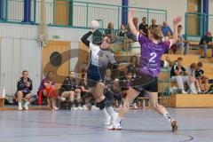 Bezirksoberliga Frauen- Saison 2026/27 - HC Donau/Paar- SpVgg Altenerding - Fuchs Julia weiss HC Donau/Paar  - Lößl Sophie lila Altenerding  - Foto: Meyer Jürgen