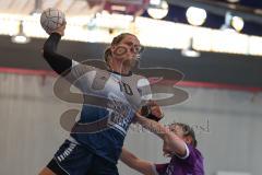 Bezirksoberliga Frauen- Saison 2026/27 - HC Donau/Paar- SpVgg Altenerding - Habold Melanie weiss HC Donau/Paar - Bäumler Denis lila Altenerding  - Foto: Meyer Jürgen