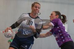 Bezirksoberliga Frauen- Saison 2026/27 - HC Donau/Paar- SpVgg Altenerding - Habold Melanie weiss HC Donau/Paar - Bäumler Denis lila Altenerding  - Foto: Meyer Jürgen