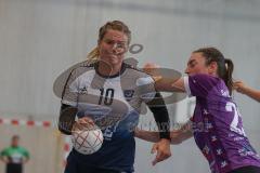 Bezirksoberliga Frauen- Saison 2026/27 - HC Donau/Paar- SpVgg Altenerding - Habold Melanie weiss HC Donau/Paar - Bäumler Denis lila Altenerding  - Foto: Meyer Jürgen