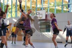 Bezirksoberliga Frauen- Saison 2026/27 - HC Donau/Paar- SpVgg Altenerding - Kaiser Verena lila Altenerding lila Altenerding  - Habold Melanie weiss HC Donau/Paar - Foto: Meyer Jürgen