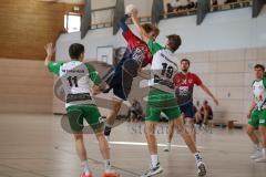 Handball - Bezirksliga - Saison 2026/27 - HC Donau/Paar - TSV Gaimersheim - Hirschberger Niklas #19 Gaimersheim - Schieder Aaron rot HC Donau/Paar -  Foto: Meyer Jürgen