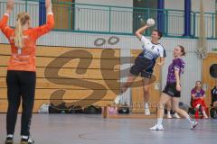 Bezirksoberliga Frauen- Saison 2026/27 - HC Donau/Paar- SpVgg Altenerding - Weinretter Anna weiss HC Donau/Paar - ObermairHanna TW Altenerding - Foto: Meyer Jürgen
