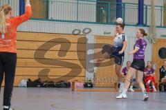 Bezirksoberliga Frauen- Saison 2026/27 - HC Donau/Paar- SpVgg Altenerding - Weinretter Anna weiss HC Donau/Paar - ObermairHanna TW Altenerding - Foto: Meyer Jürgen